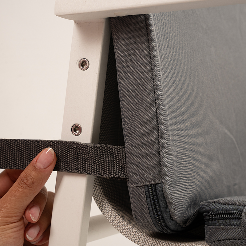 Beheizbare Sitzauflage Comfort Grau