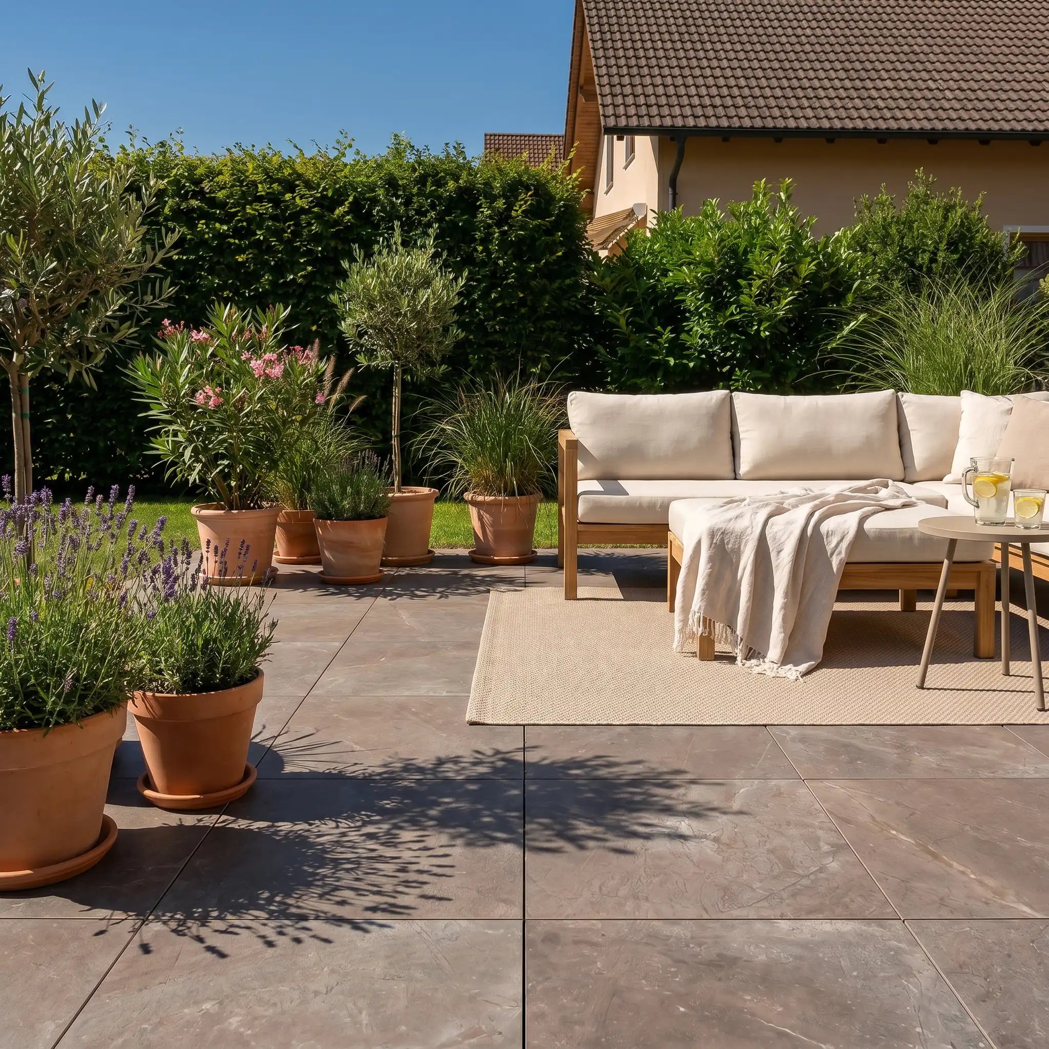 Terrassenplatte Achat 60x60x2cm