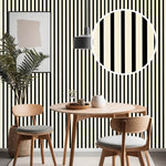 Akustikpaneel Premium Sand – Filz Schwarz 244 × 60 cm