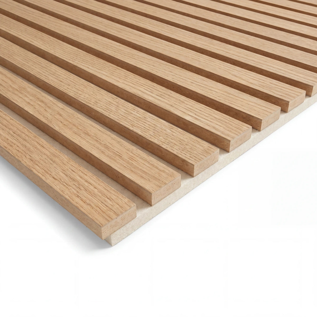 Akustikpaneel Premium Eiche – Filz Beige 244 × 60 cm