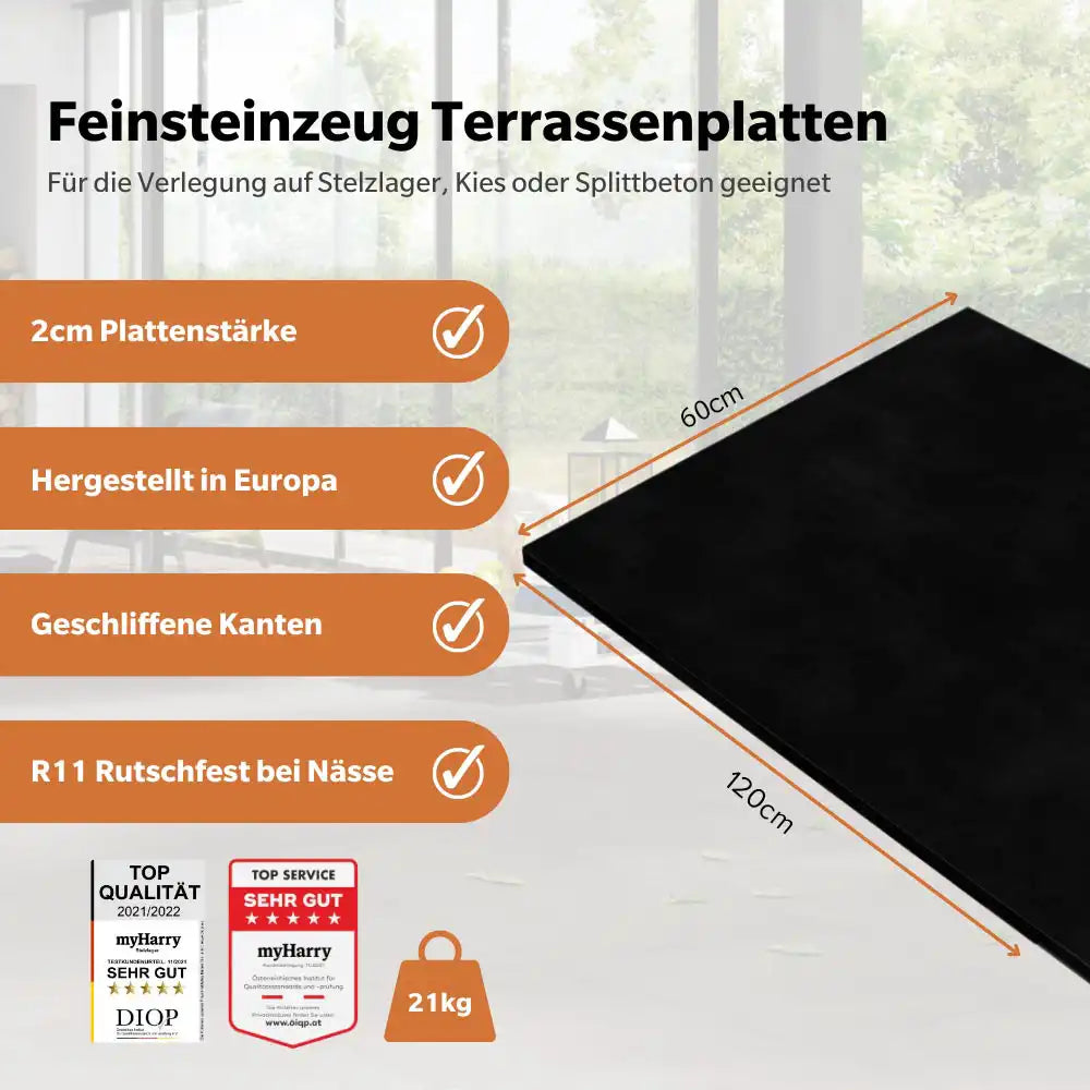 Terrassenplatte Grande Stone 120x60x2cm