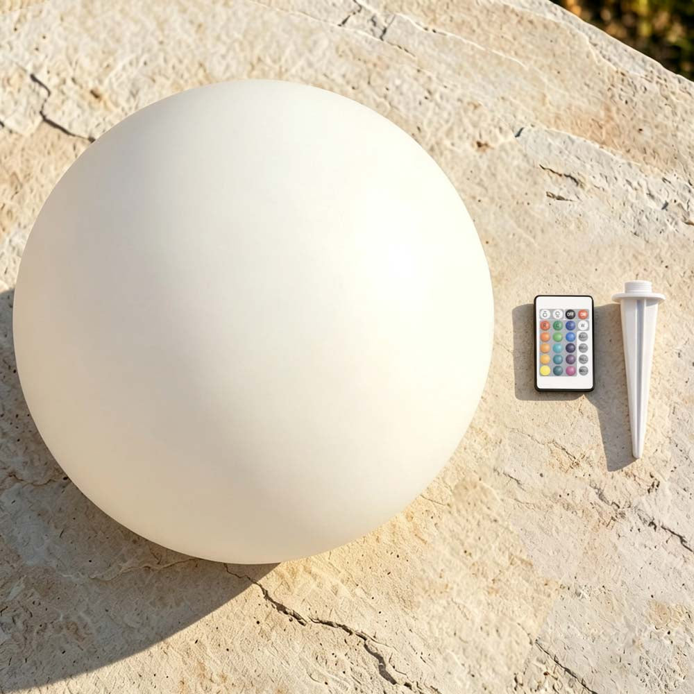 Schwimmende Solar-LED-Gartenleuchte Orb