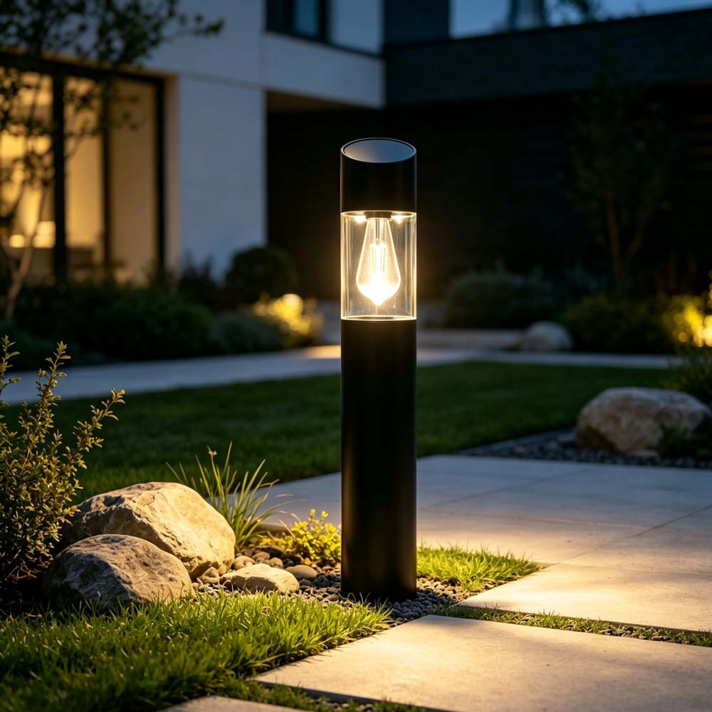 LED Solar Wegleuchte Column