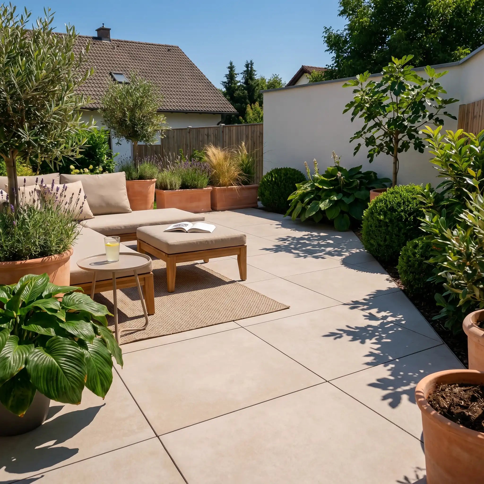 Terrassenplatte Natural 60x60x2cm
