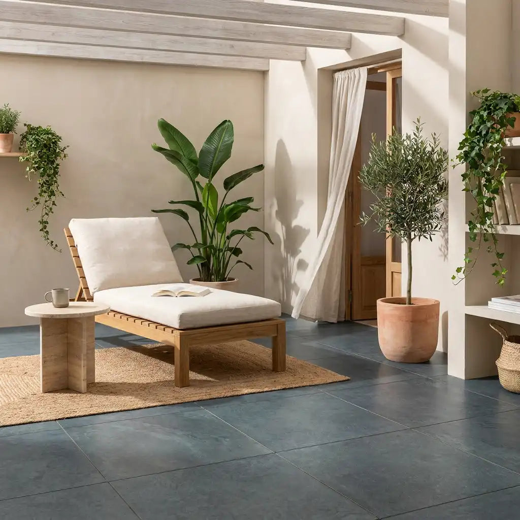 Terrassenplatte Nero 60x60x2cm