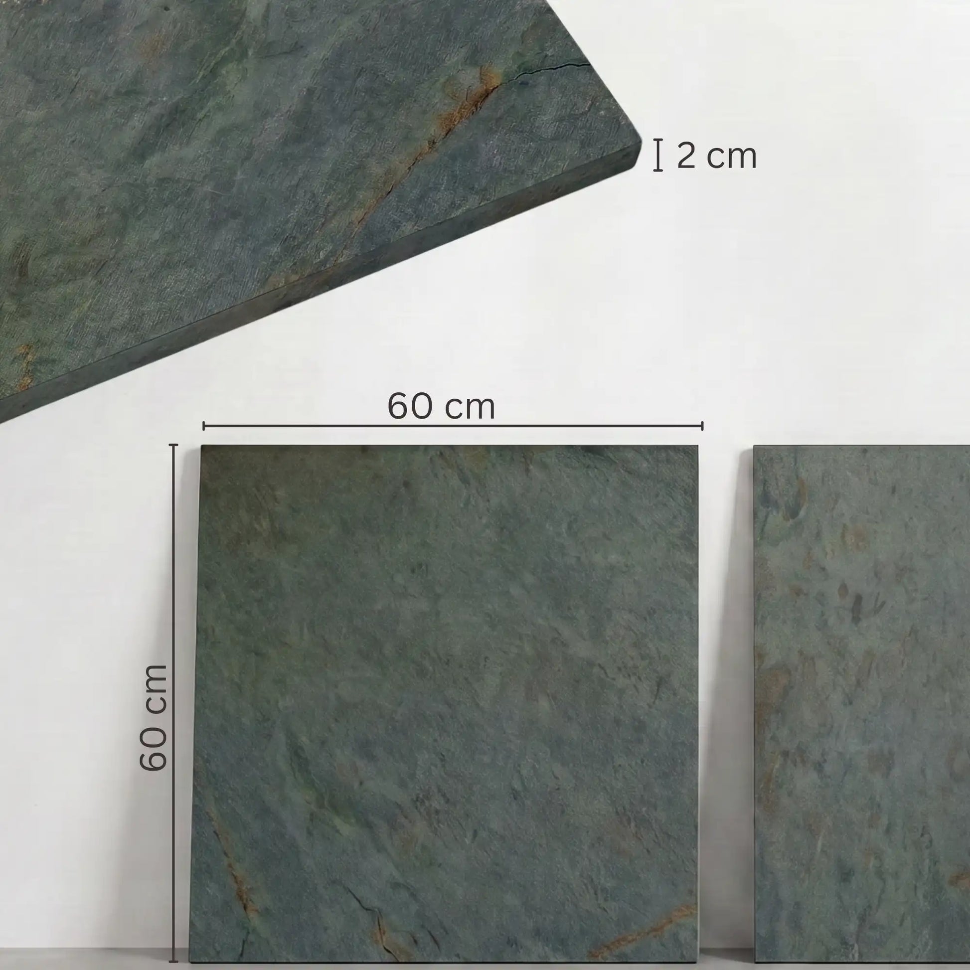 Terrassenplatte Rustikal 60x60x2cm