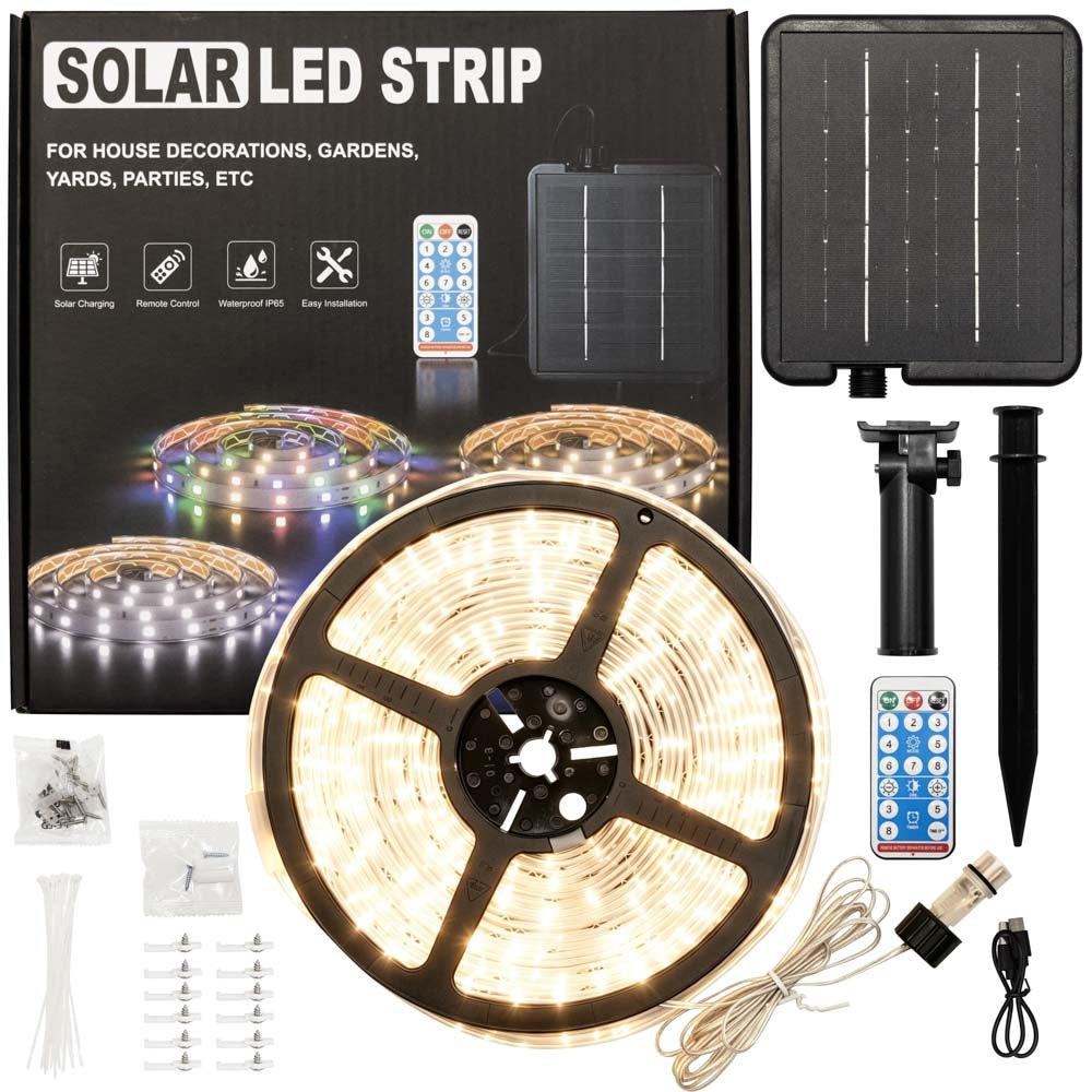 Solar-LED-Streifen 10m