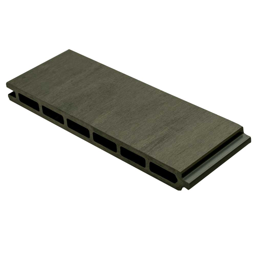 Muster WPC-Sichtschutzzaun Basalt