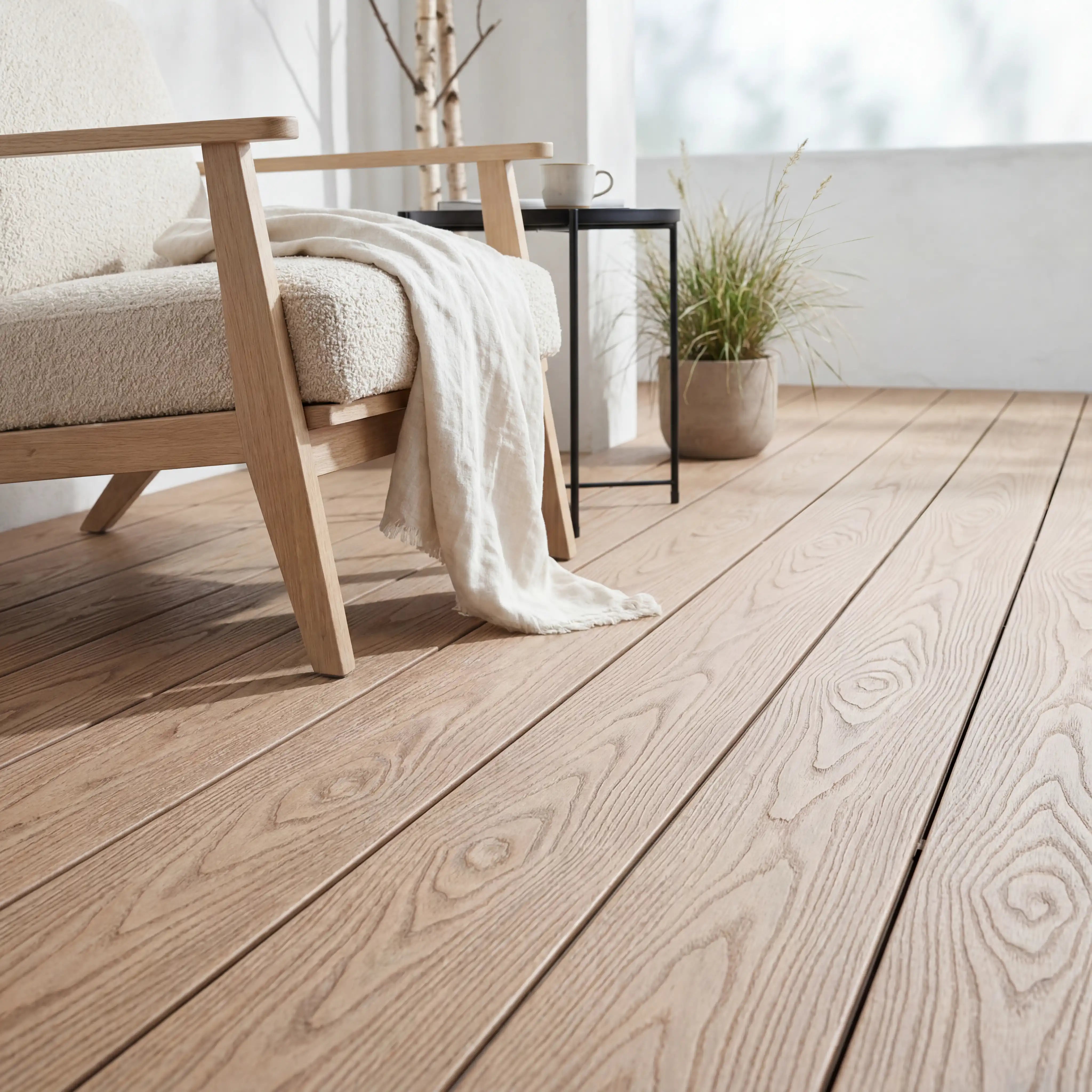 WPC Terrassendiele Massiv Terra Karamell