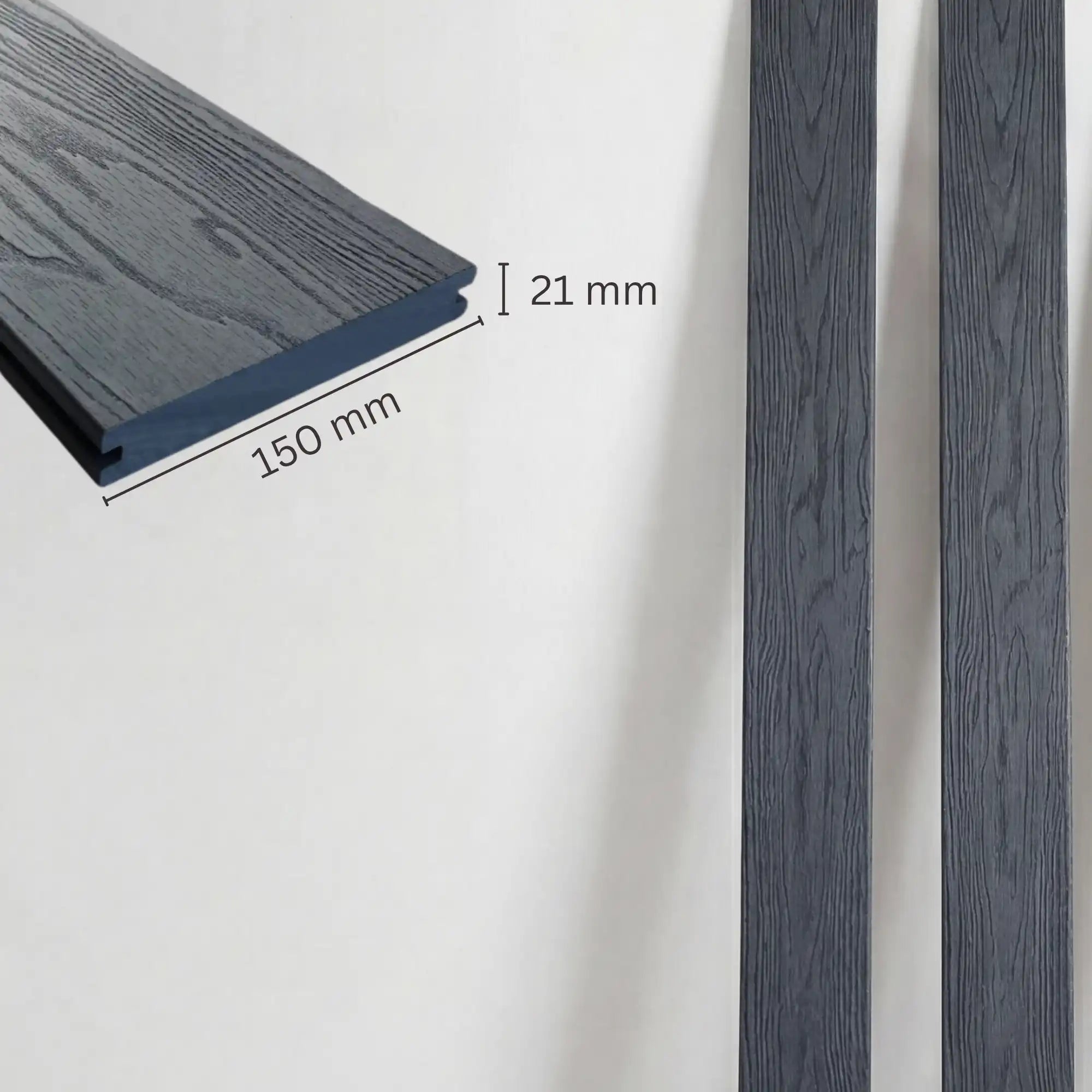 WPC-Komplettset Platin Terra Massivdiele