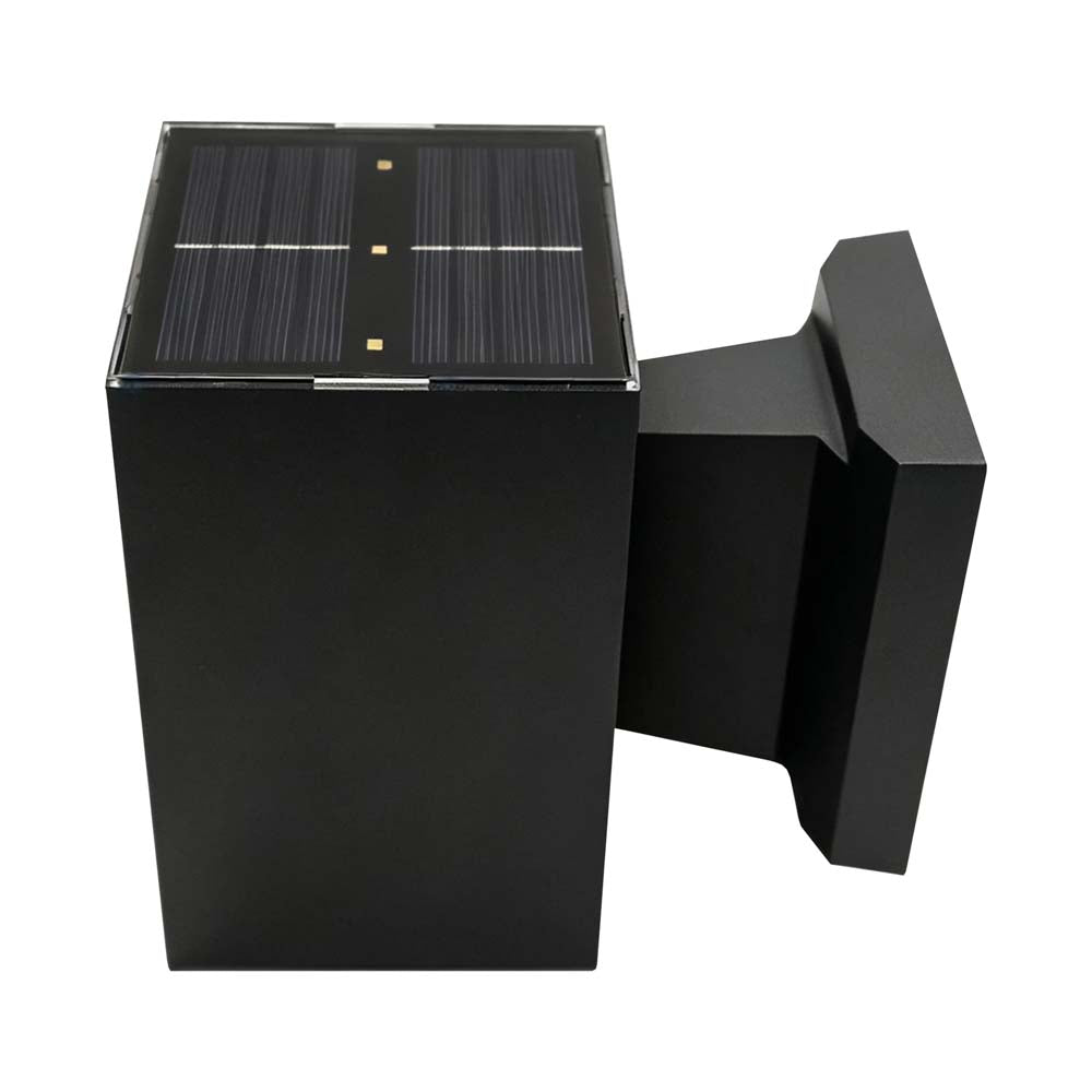 Solar Außenwandleuchten mit Bewegungsmelder und Fernbedienung Edge 2er Set