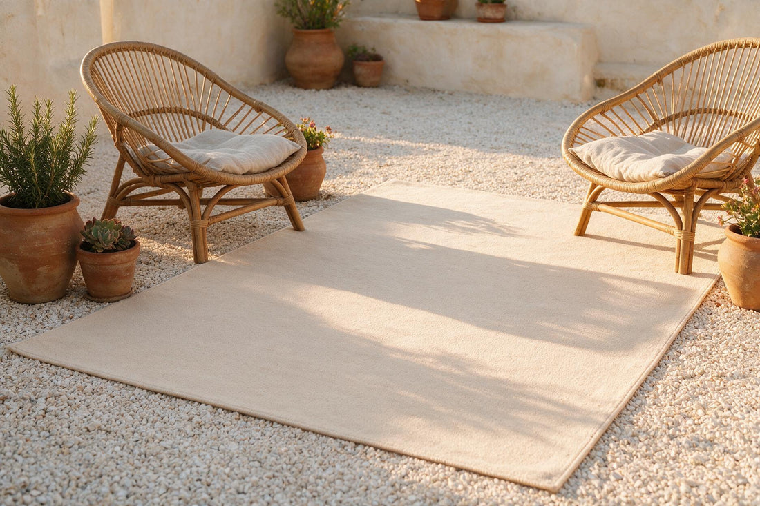 Outdoor Teppiche in Beige Hero