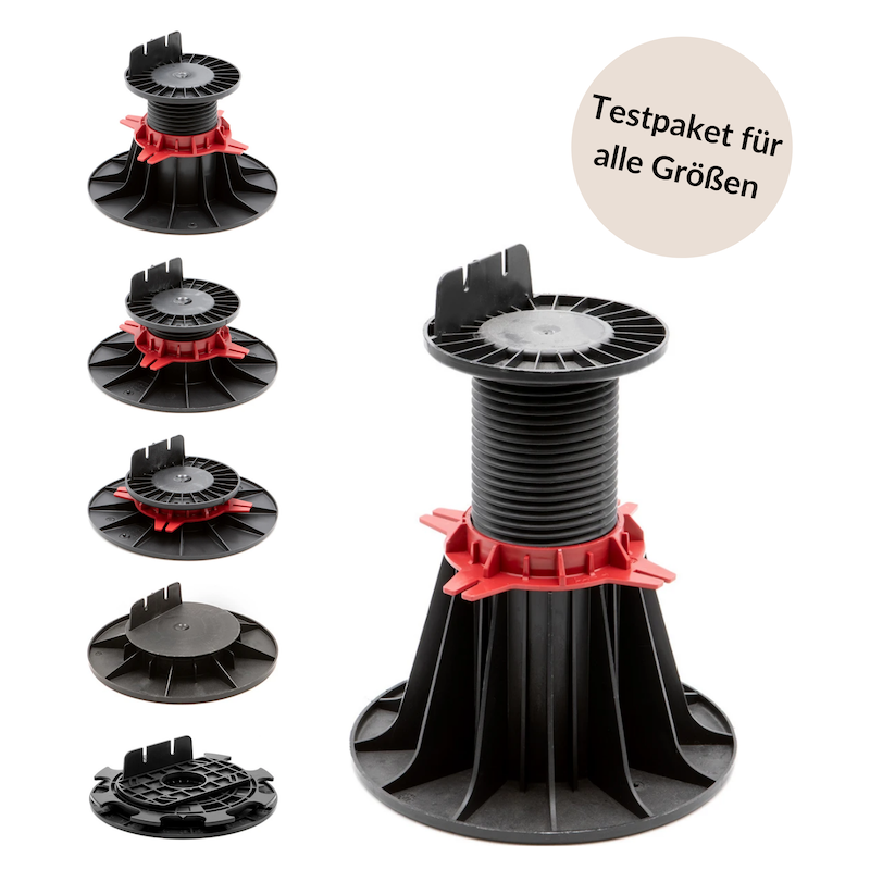 Stelzlager Testpakete