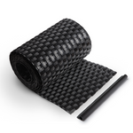 Rattan Sichtschutzstreifen Schwarz RD04 255cm